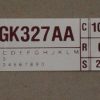 1976 302 AT ENGINE CODE DECAL-0