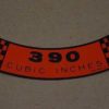 1968-69 390 CID A.C.D.-0