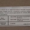 1969 302-351-4V AT/MT EMISSION DECAL-0