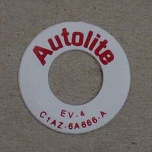 1964-70 170/200 PCV PLASTIC RING EV4-0
