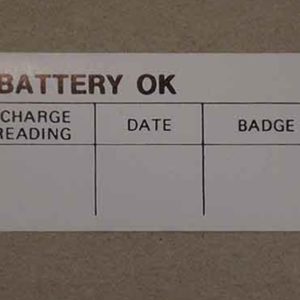 1964-85 FORD PROD. BATTERY TEST DECAL-0