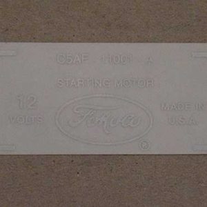 1965-66 STARTER DECAL (352/390/427/428)-0