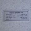 1955-56 FORD TRUCK OIL PRESSURE DECAL-0