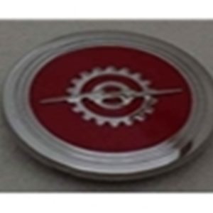 53-60 Horn Button - 2WD - Red-0