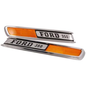 68-72 Hood Side Emblem - "FORD 350"