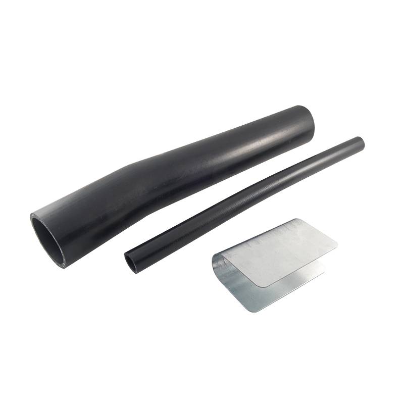 73-79 Gas Filler and Vent Hose - rear mount tank w/o emission control - includes metal shield