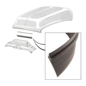 53-56 Seal - Upper Radiator - Hood front Seal