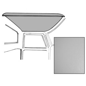 67-72 headliner-gray-plain-oe-tooling - CALL TO ORDER