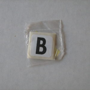 1969-71 FORD PROD. PAINT OK DECAL SET